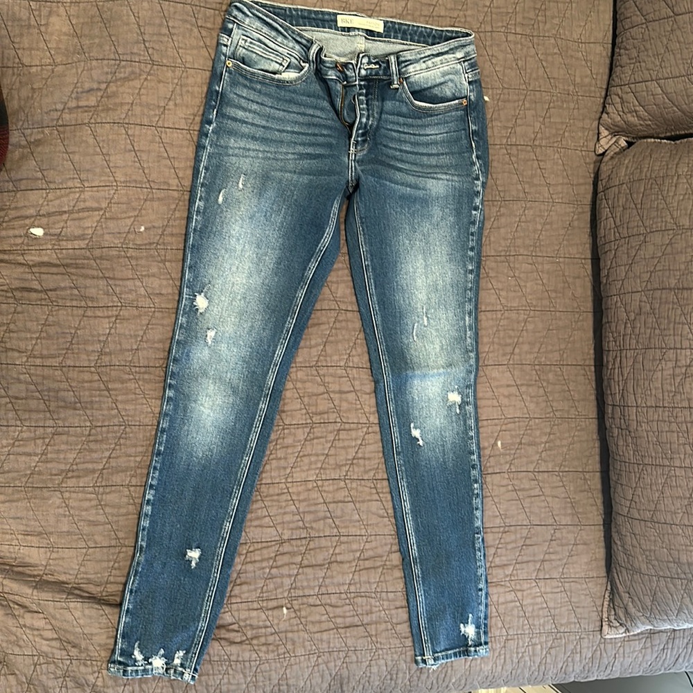 BKE Payton Mid Rise Skinny Jean 28 Long